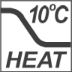 Поддержание +10 °С в режиме обогрева